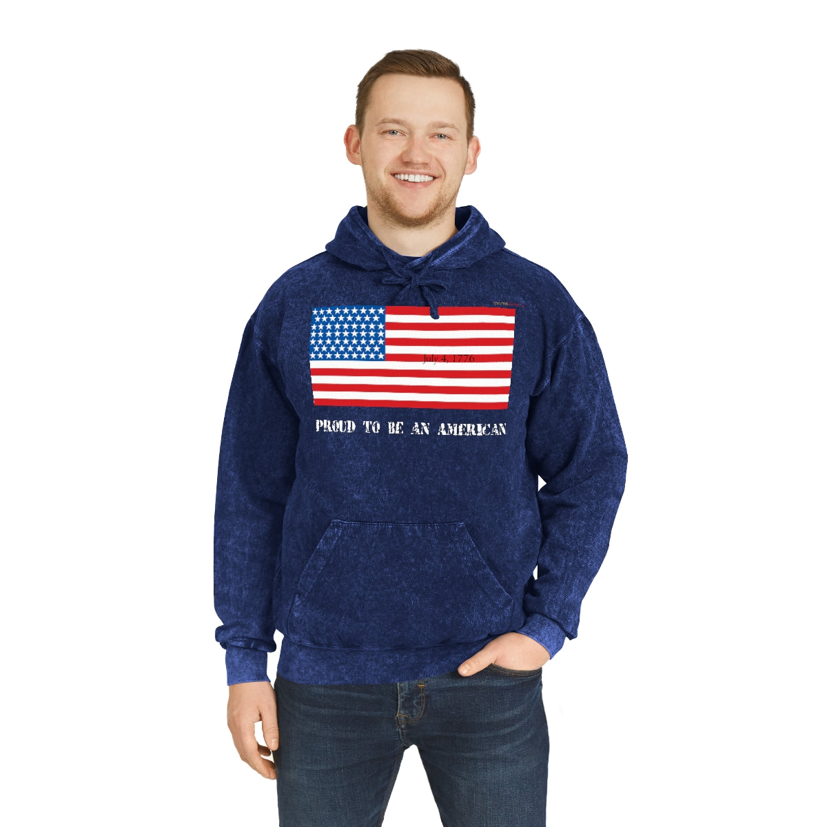 American Independence Mineral Wash Hoodie