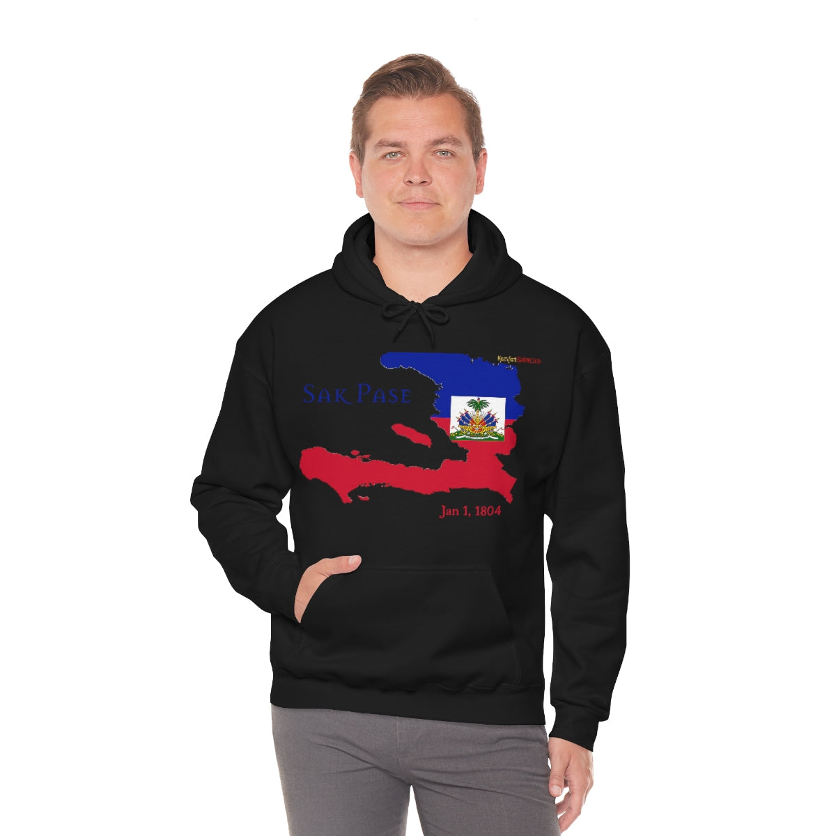 Haitian Independence Hooded Sweatshirt