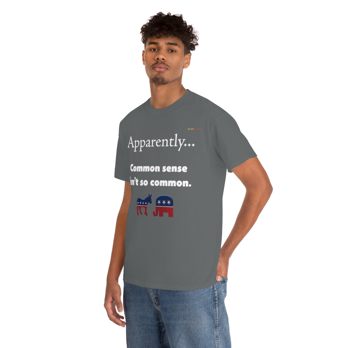 Common Sense T-Shirt (White Letters)