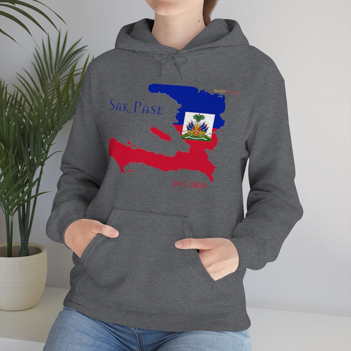 Haitian Independence Hooded Sweatshirt