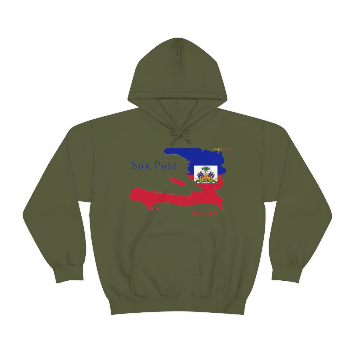 Haitian Independence Hooded Sweatshirt