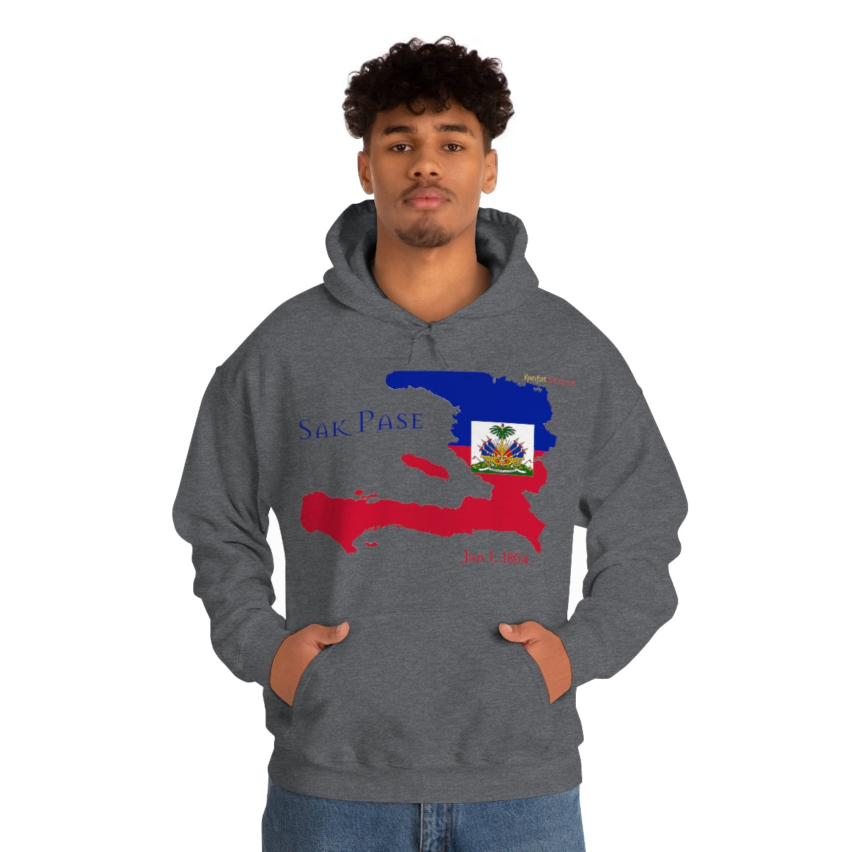 Haitian Independence Hooded Sweatshirt