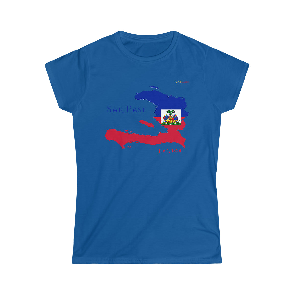 Haitian Independence Women's Softstyle T-Shirt