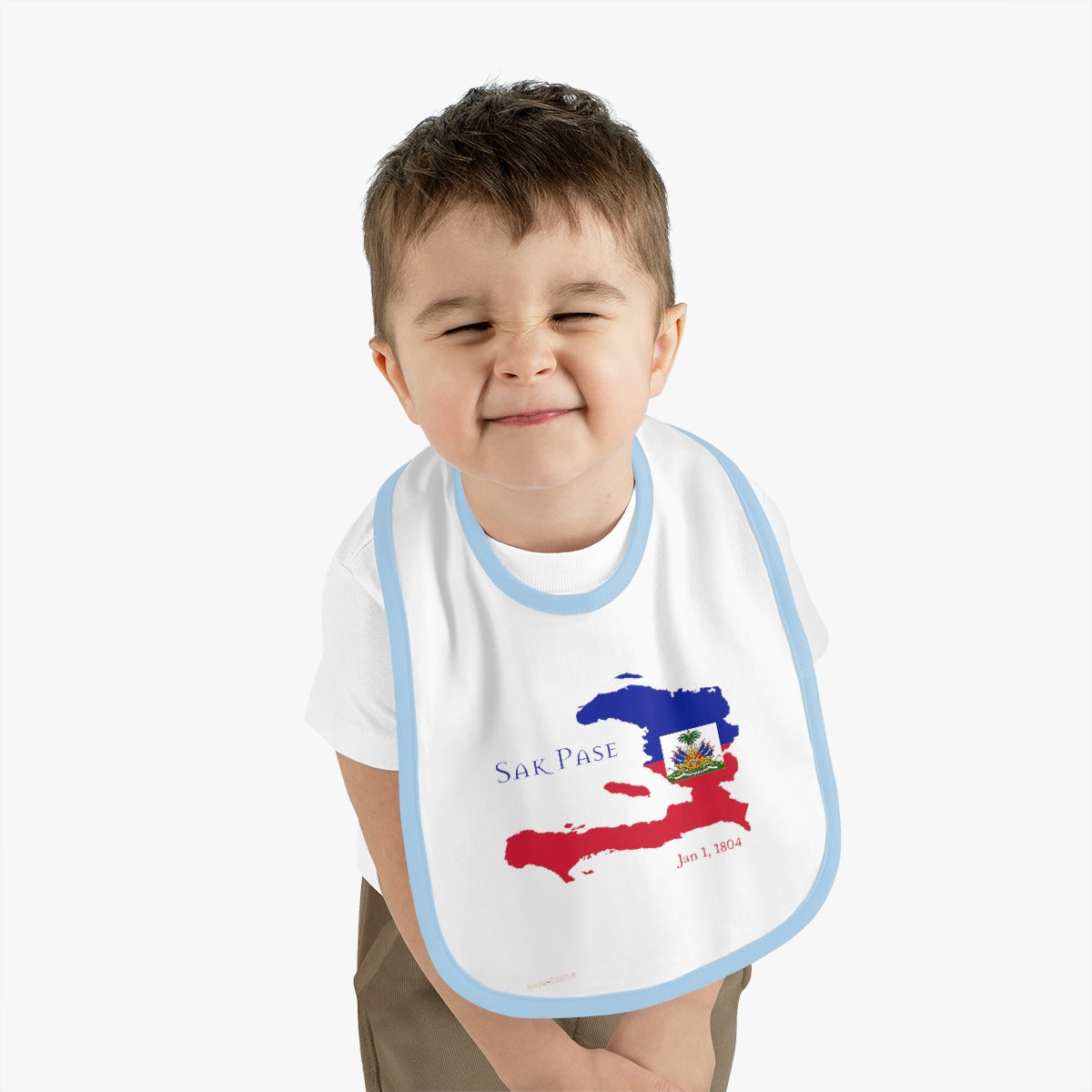 Haitian Independence Baby Bib