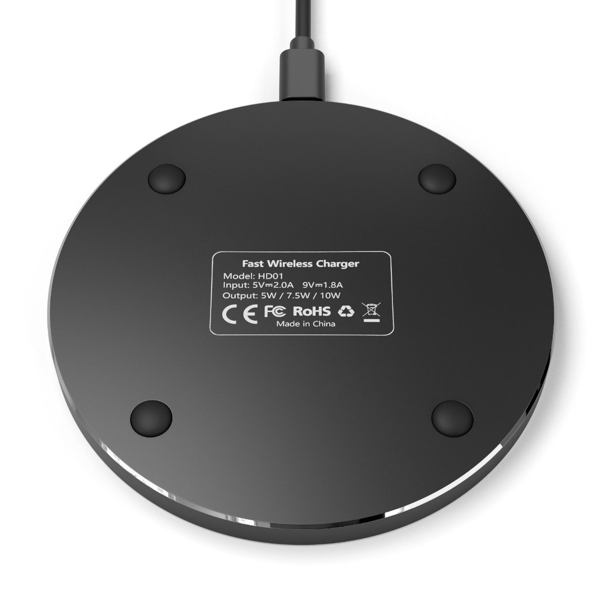 Komfort Zoane Wireless Charger (Tech Lovers Black)