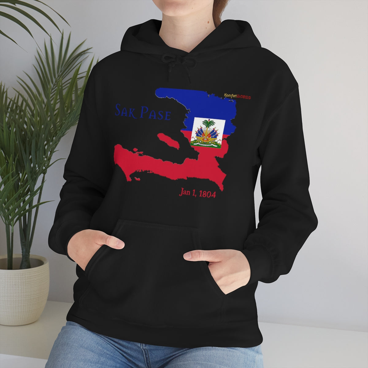 Haitian Independence Hooded Sweatshirt