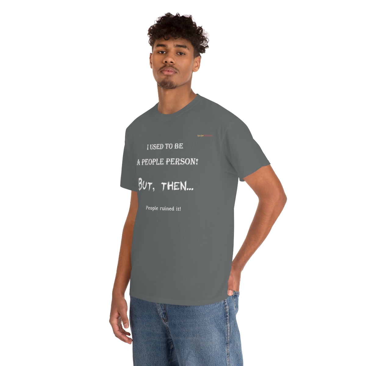 People Person T-Shirt (White Letters)