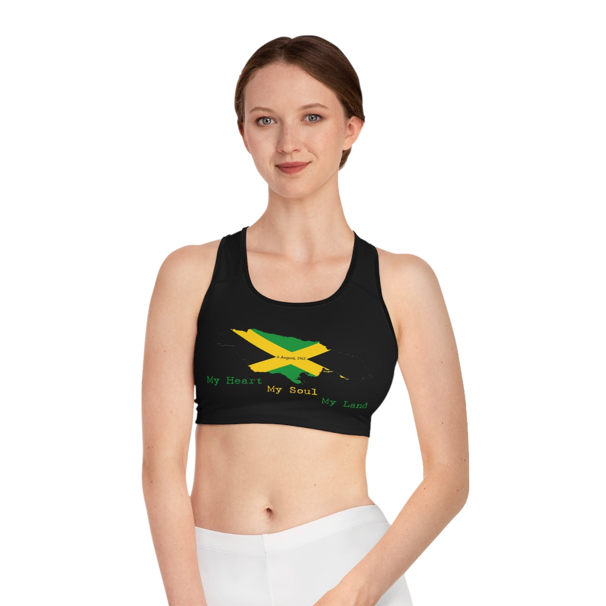 Jamaican Independence Women's Sports Bra