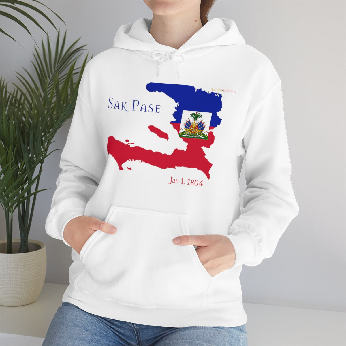 Haitian Independence Hooded Sweatshirt