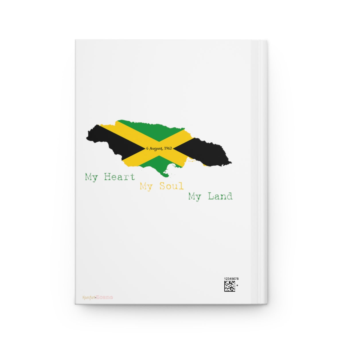 Jamaican Independence Hardcover Journal (White)