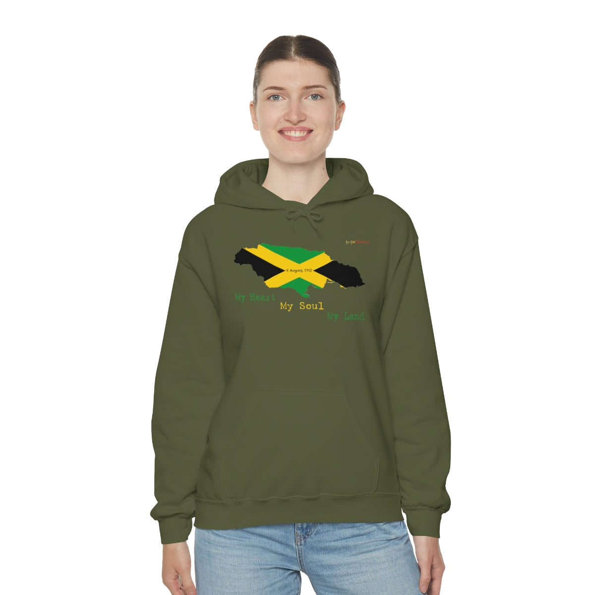 Jamaican Independence Hooded Sweatshirt